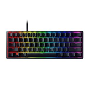 Computer keyboard Razer  Huntsman Mini  Optical Gaming Keyboard, RGB LED light, US, Black, Wired, Clicky Optical 