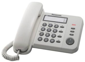 Telephone set Panasonic  Corded Phone KX-TS520FXW White 