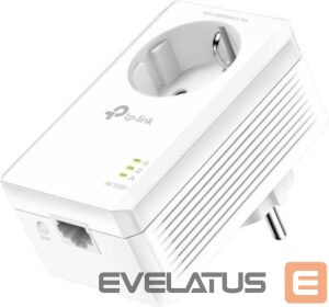 Ruuterid TP-Link  AV1000 Gigabit Passthrough Powerline Adapter TL-PA7017P 1000 Mbit/s, Ethernet LAN (RJ-45) ports 1, No Wi-Fi, Extra socket 
