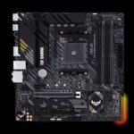 Intel procesoriaus pagrindinė plokštė Asus  TUF Gaming B550M-Plus Memory slots 4, Processor family AMD, Micro ATX, DDR4, Processor socket AM4, Chipset AMD B 