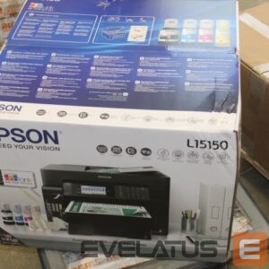 Spausdintuvai EPSON  SALE OUT.  EcoTank L15150 Pint Scan Copy Fax  EcoTank L15150 Colour, Inkjet, Multicunctional Printer, A3+, Wi-Fi, Black, DAMAGED PACKAGING 