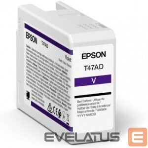 Tarvikud ja tarvikud EPSON  UltraChrome Pro 10 ink T47AD Ink cartrige, Violet 