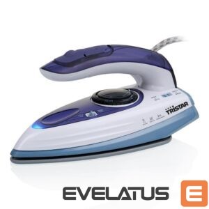 Iron Tristar  Travel Steam Iron ST-8152 1000 W, Water tank capacity 60 ml, Continuous steam 15 g/min, Blue 