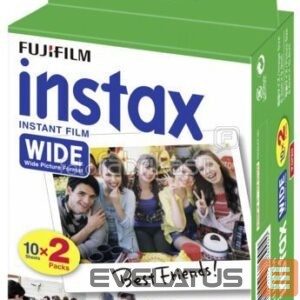 Fotoaparato priedas FUJIFILM  Instax Wide Glossy (10plx2) Film Quantity 20, 108 x 86 mm 