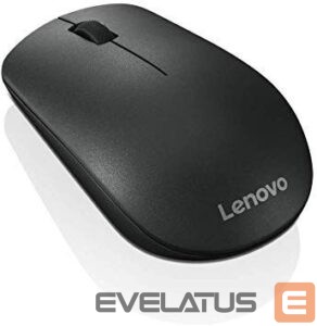Datora pele Lenovo  400 Wireless mouse, 2.4 GHz Wireless via Nano USB, Black 
