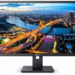 Monitor Philips  LCD monitor with PowerSensor 242B1/00 23.8 ", FHD, 1920 x 1080 pixels, IPS, 16:9, Black, 4 ms,  250 cd/m², Headphone out, 75 Hz, W-LED system, HDMI ports quantity 1 