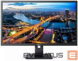 Monitors Philips  LCD monitor with PowerSensor 242B1/00 23.8 ", FHD, 1920 x 1080 pixels, IPS, 16:9, Black, 4 ms,  250 cd/m², Headphone out, 75 Hz, W-LED system, HDMI ports quantity 1 