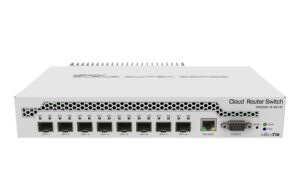 Serveru  - Citi piederumi Mikrotik  Switch CRS309-1G-8S+IN Web managed, Desktop, 1 Gbps (RJ-45) ports quantity 1, SFP+ ports quantity 8, Dual boot SwitchOS/RouterOS (Level 5) 