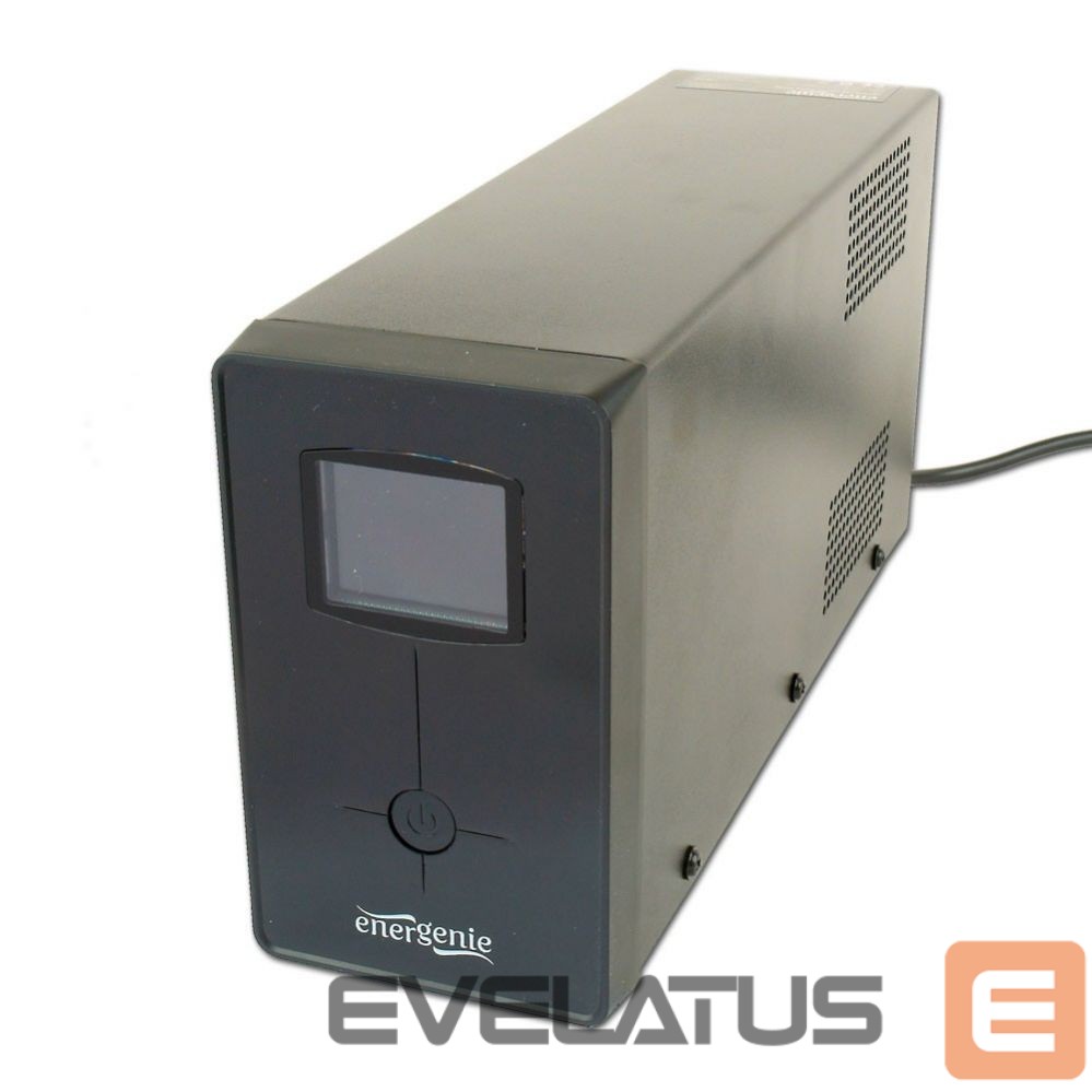 Serverid EnerGenie UPS with USB and LCD display, Black 850 VA, 510 W, 220 V