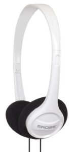 Bezvadu austiņas Koss  Headphones KPH7w Wired, On-Ear, 3.5 mm, White 