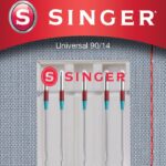 Aksesuāri un filtri Singer  Universal Needle for Woven Fabrics 90/14 5PK 
