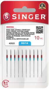 Aksesuāri un filtri Singer  Needle, 2020 SZ14 BLST W/10 