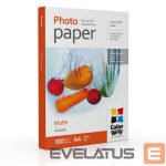 Kontoritarbed ColorWay  Photo Paper 	PM220100A4  Matte, White, A4, 220 g/m² 