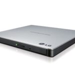 Serveru  - Citi piederumi H.L Data Storage  Ultra Slim Portable DVD-Writer GP57ES40 Interface USB 2.0, DVD±R/RW, CD read speed 24 x, CD write speed 24 x, Silver, Desktop/Notebook 