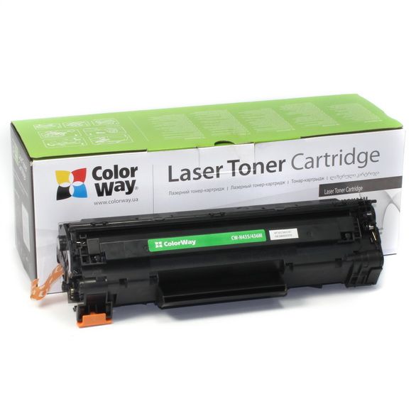 Tarvikud ja tarvikud ColorWay Econom Toner Cartridge, Black, HP CB435A/CB436A/CE285A; Canon 712/713/725