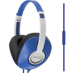 Bezvadu austiņas Koss  Headphones UR23iB Wired, On-Ear, Microphone, 3.5 mm, Blue 