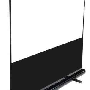 Projektori ekraan Elite Screens  F84NWH ezCinema Portable Screen 84'' 16:9 / Diagonal 213.4cm, W 185.9cm x H 104.6cm / Black case / MaxWhite material / Gain 1.1 / 160° viewing angle / Telescoping support mechanism / Floor support feet / Built-in carrying handle 