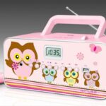 Interactive solution Muse  M-29KP Pink/Image, 30 W, Portable radio CD/MP3 player with USB, 
