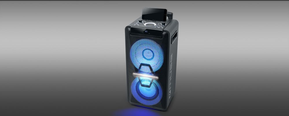 Arvutikõlarid Muse Speaker M-1920DJ 300 W, Portable, Black, Bluetooth