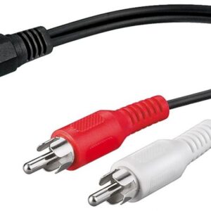 Cable Goobay  Audio cable adapter, 3.5 mm 50092 