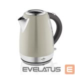 Teapot ETA  Kettle ELA 859890070 Standard, 2100 W, 1.7 L, Stainless steel, 360° rotational base, Cream 