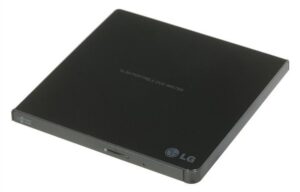 Serveru  - Citi piederumi H.L Data Storage  Ultra Slim Portable DVD-Writer GP57EB40 Interface USB 2.0, DVD±R/RW, CD read speed 24 x, CD write speed 24 x, Black, Desktop/Notebook 