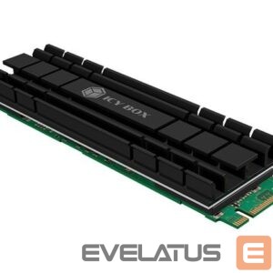 Hard drive case Raidsonic  Icy Box IB-M2HS-701 Heat Sink Set for M.2 2280 SSD, For PC/PS5, Aluminium, 5 mm Thick 