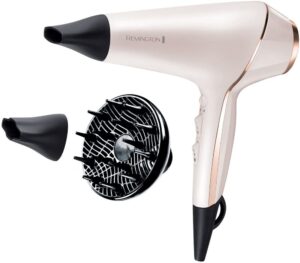 Accessories for manicure and pedicure Remington  Hair dryer ProLuxe AC9140 2400 W Number of temperature settings 3 Ionic function Diffuser nozzle White/Gold/Black 
