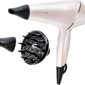 Manikīra un pedikīra piederumi Remington  Hair dryer ProLuxe AC9140 2400 W Number of temperature settings 3 Ionic function Diffuser nozzle White/Gold/Black 