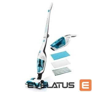 Putekļusūcējs ETA  Vacuum Cleaner 645390000 Moneto II Aqua Plus Cordless operating Handstick 3in1 Washing function 21.6 V N/A W Operating time (max) 50 min White/Blue 