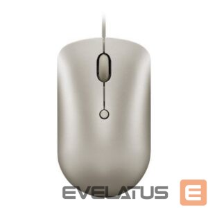 Datora pele Lenovo  540 USB-C Wired Compact Mouse (Sand) 
