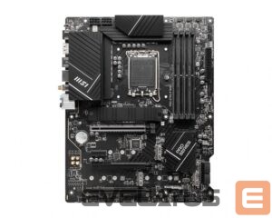 Intel protsessori emaplaat MSI  PRO Z790-P WIFI Processor family Intel Processor socket  LGA1700 DDR5 DIMM Memory slots 4 Supported hard disk drive interfaces 	SATA, M.2 Number of SATA connectors 6 Chipset Intel Z790 ATX 