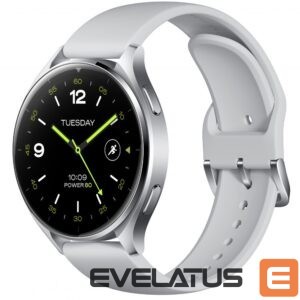 Viedpulksteni Xiaomi  Watch 2 | Smart watch | GPS (satellite) | AMOLED | Silver 