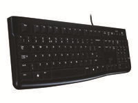 Computer keyboard Logitech  LOGI K120 Corded Keyboard black OEM RUS 