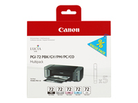 Aksesuāri un izejmateriāli Canon  CANON PGI-72 PBK/GY/PM/PC/CO Multi Pack 
