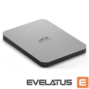 Cietais disks HDD Lacie  External HDD||Mobile Drive|2TB|USB-C|Colour Silver|STLP2000400 