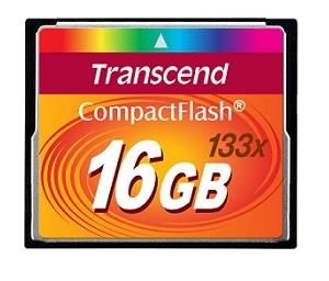 Другой аксессуар для компьютера Transcend  MEMORY COMPACT FLASH 16GB/133X TS16GCF133 