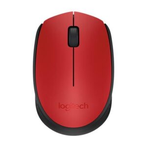 Datora pele Logitech  MOUSE USB OPTICAL WRL M171/RED 910-004641 