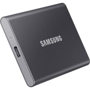Hard drive SSD Samsung  External SSD||T7|2TB|USB 3.2|Write speed 1000 MBytes/sec|Read speed 1050 MBytes/sec|MU-PC2T0T/WW 