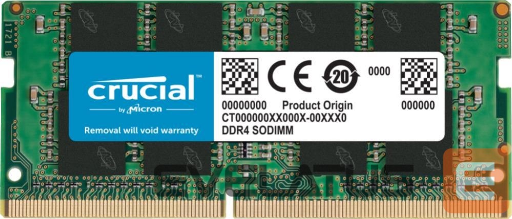 RAM DDR4 Crucial NB MEMORY 8GB PC25600 DDR4/SO CT8G4SFRA32A