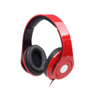 Wired headphones Gembird  HEADSET DETROIT RED/MHS-DTW-R 