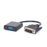 Moduliai ir siųstuvai Gembird  I/O ADAPTER DVI TO VGA/BLACK A-DVID-VGAF-01 