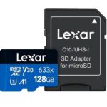 Other Computer Accessory Lexar  MEMORY MICRO SDXC 128GB UHS-I/W/ADAPTER LSDMI128BB633A 