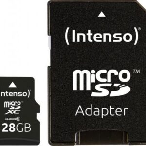 Muu arvutitarvik Intenso  MEMORY MICRO SDXC 128GB C10/W/ADAPTER 3413491 