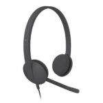 Laidinės ausinės Logitech  HEADSET USB H340/981-000475 