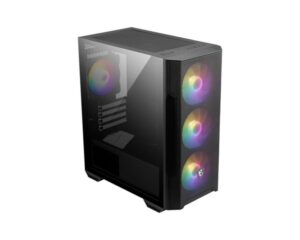 Datoru korpusi MSI  Case||MAG FORGE M100R|Micro|Not included|MicroATX|MiniITX|Colour Black|MAGFORGEM100R 