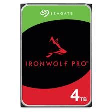 Cietais disks HDD SeaGate  HDD||IronWolf Pro|4TB|SATA|256 MB|7200 rpm|3,5"|ST4000NT001 