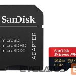 Memory cards SANDISK BY WESTERN DIGITAL  MEMORY MICRO SDXC 512GB UHS-I/W/A SDSQXCD-512G-GN6MA SANDISK 