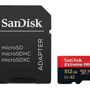 Mälukaardid SANDISK BY WESTERN DIGITAL  MEMORY MICRO SDXC 512GB UHS-I/W/A SDSQXCD-512G-GN6MA SANDISK 