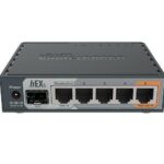 Rūteris Mikrotik  NET ROUTER 10/100/1000M 5PORT/HEX S RB760IGS 